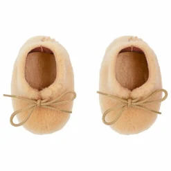 New ILDA'S sheep Chaussons Peau Lainée Mérinos - Collection Bébé | Beige