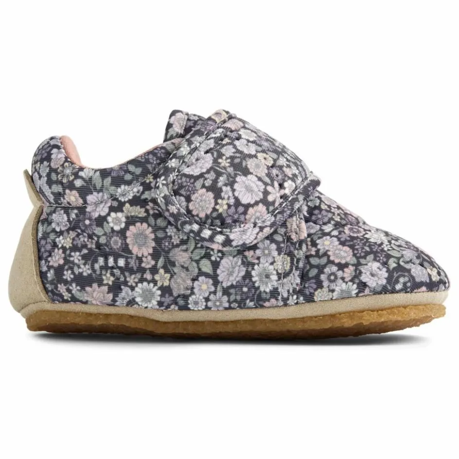 New Chaussons Sasha Fleuris Fibres Recyclées | Enfant Chaussons|Chaussons