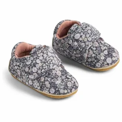 New Chaussons Sasha Fleuris Fibres Recyclées | Enfant Chaussons|Chaussons