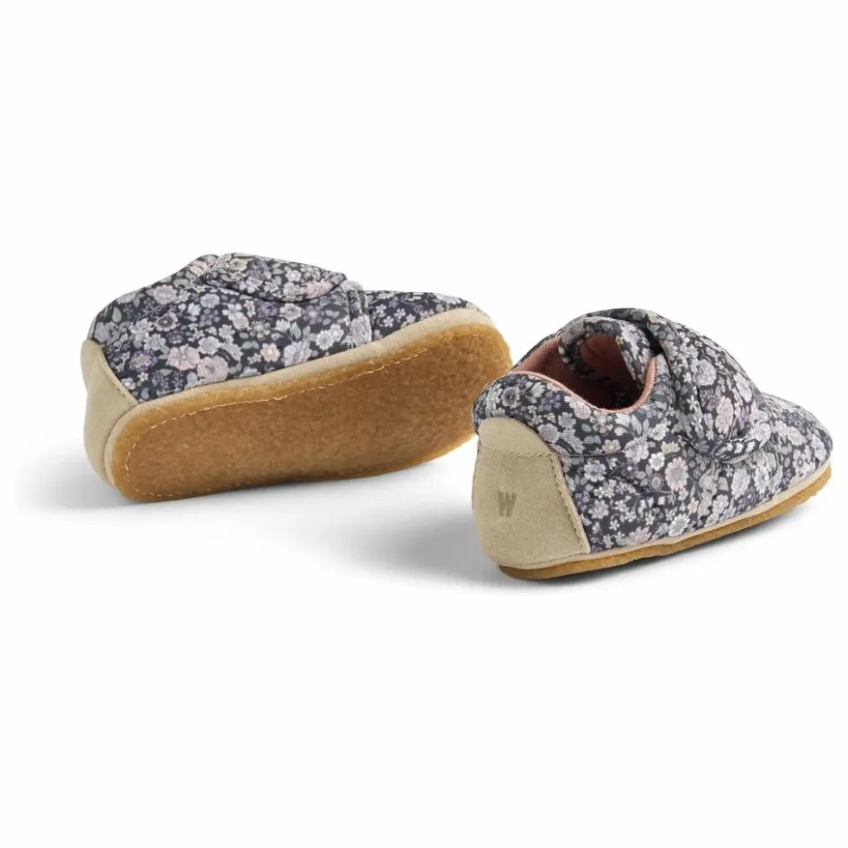 New Chaussons Sasha Fleuris Fibres Recyclées | Enfant Chaussons|Chaussons
