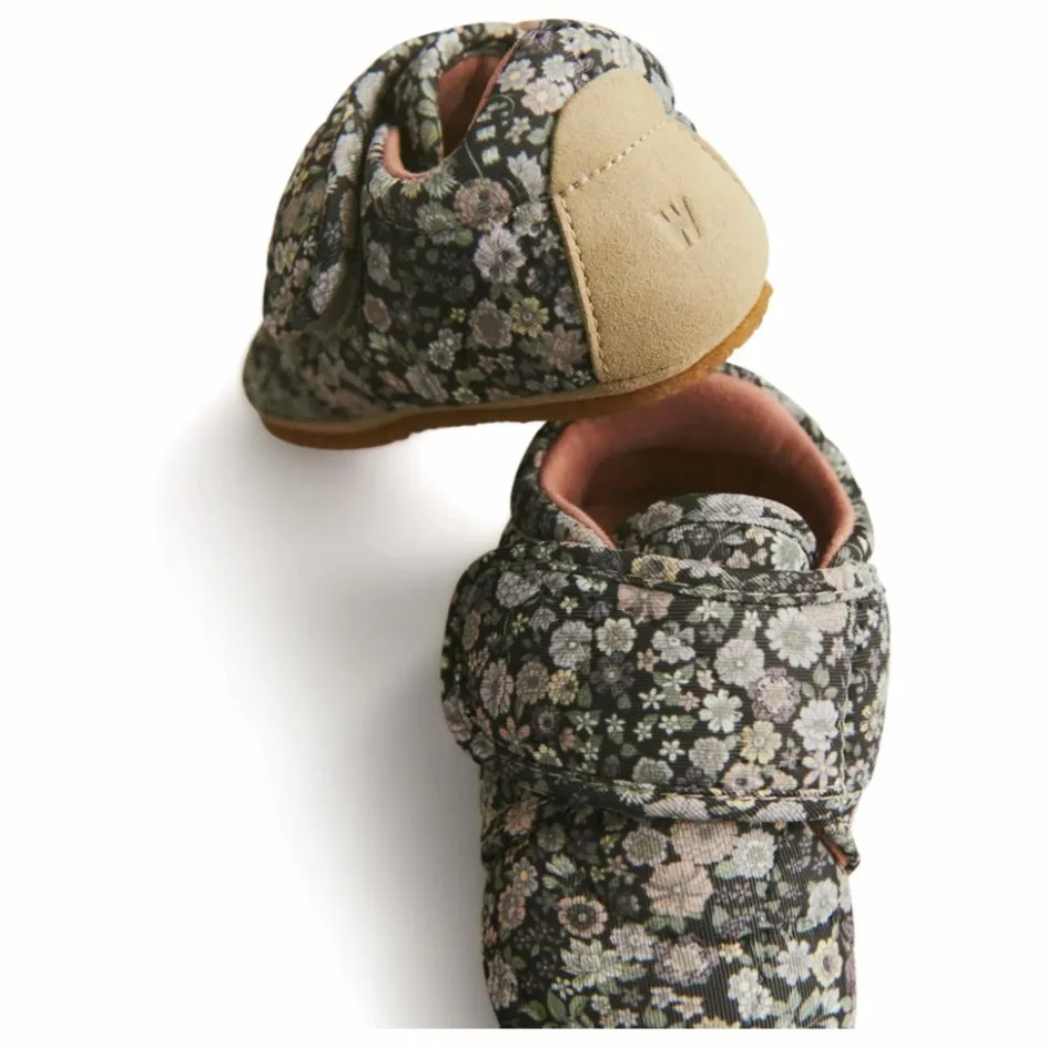 New Chaussons Sasha Fleuris Fibres Recyclées | Enfant Chaussons|Chaussons