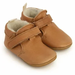 Sale Lazare Chaussons Ultra Souples Fourrés Achille | Marron