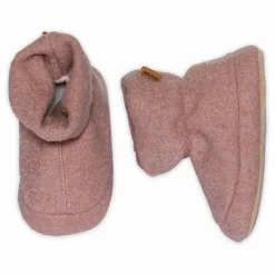 Best Melton Chaussons Wolly Laine | Rose