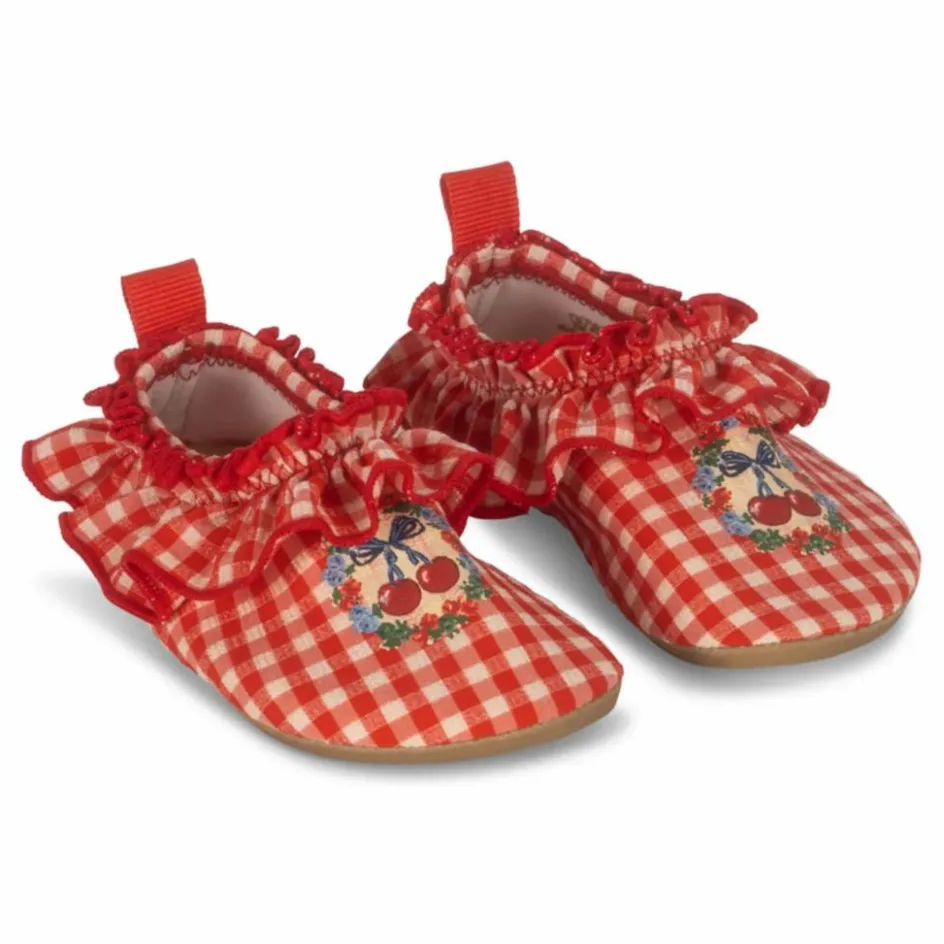 Enfant Konges Sløjd Sandales, Espadrilles|Sandales, Nu-Pieds*Chaussures d'Eau Soline Cerise |
