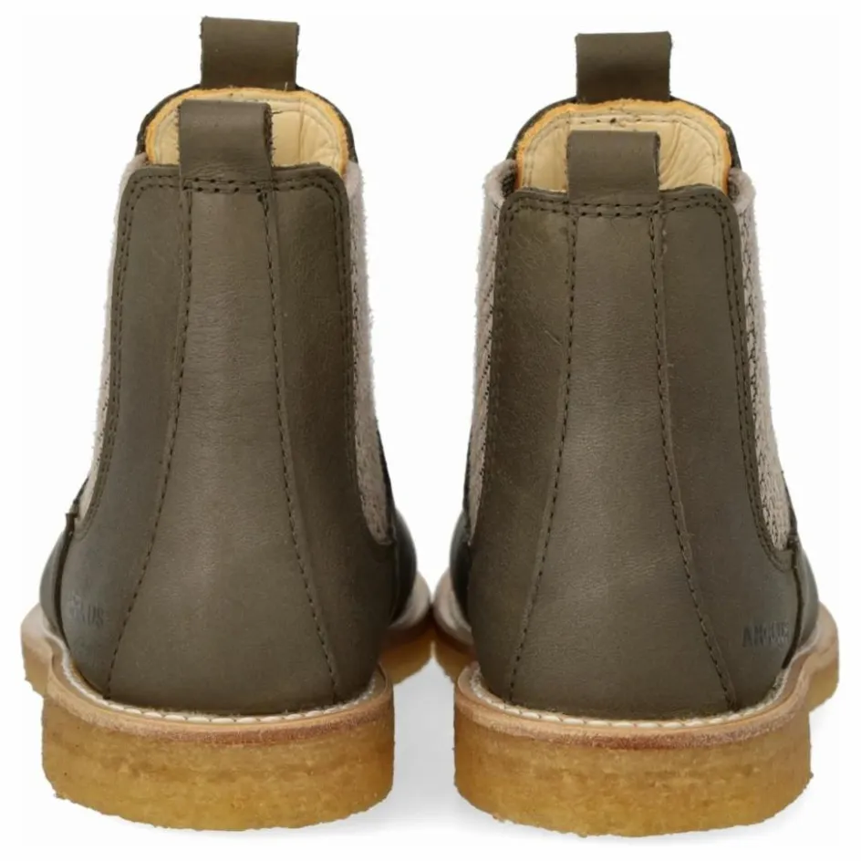Discount Angulus Chelsea Boots | Vert olive