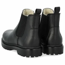 Clearance Angulus Chelsea Boots Fourrées | Noir