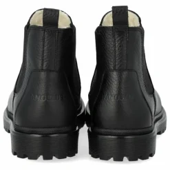 Clearance Angulus Chelsea Boots Fourrées | Noir