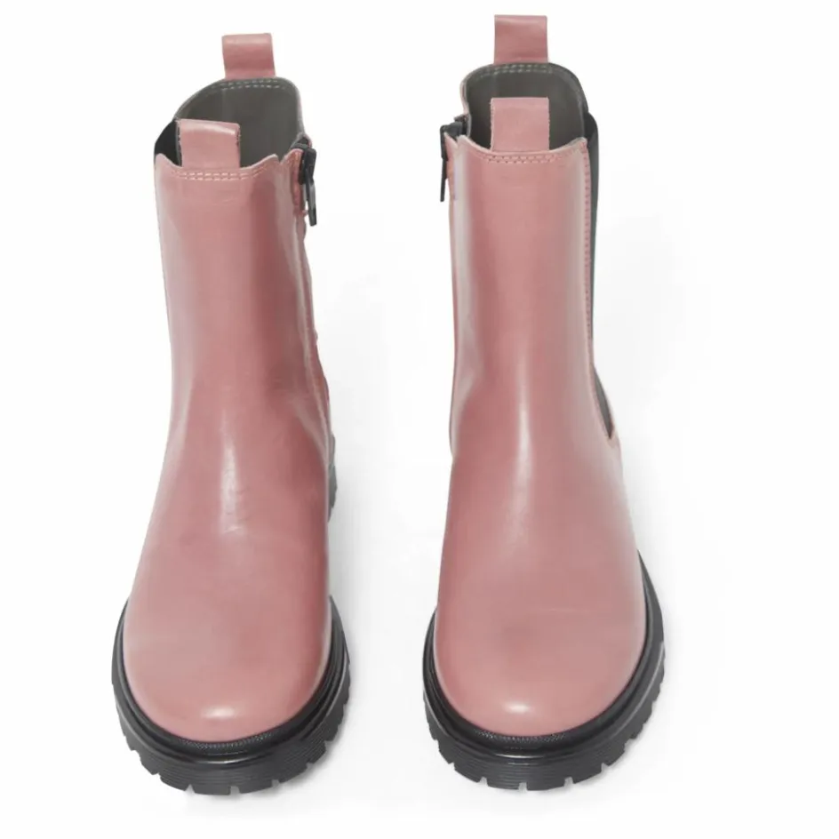 Outlet Angulus Chelsea Boots Montantes Semelles Funky | Rose