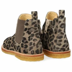 Enfant Angulus Boots, Bottes|Boots, Bottes*Chelsea Boots Zip Léopard |