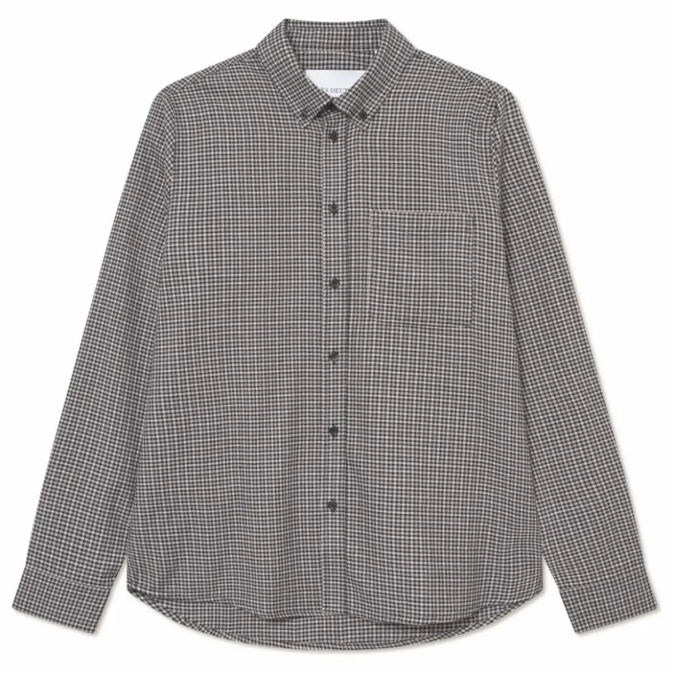 Homme Les Deux T-Shirts, Chemises*Chemise à Carreaux en Flannel Konrad |