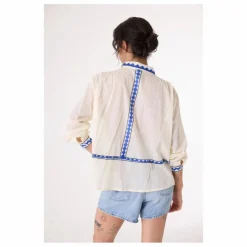 Sacrécoeur Chemise Ali Jungle Brodée ||Femme Blouses, Chemises