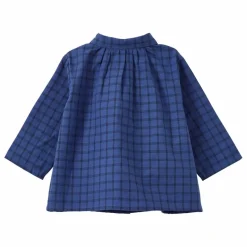 Best Caramel Chemise Aloe Carreaux | Bleu