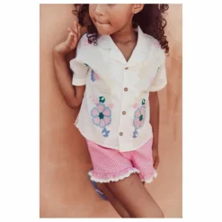 Louise Misha Chemise Alova Coton Bio ||Enfant Blouses, T-Shirts