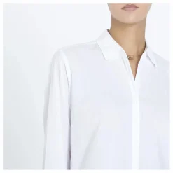 Online Xirena Chemise Beau Popeline de Coton | Blanc