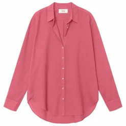 Hot Xirena Chemise Beau Popeline de Coton | Framboise