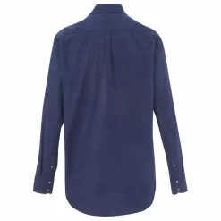 New Xirena Chemise Beau Popeline de Coton | Bleu marine