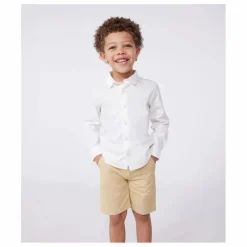 Online Petit Bateau Chemise Beyond Coton Bio | Blanc