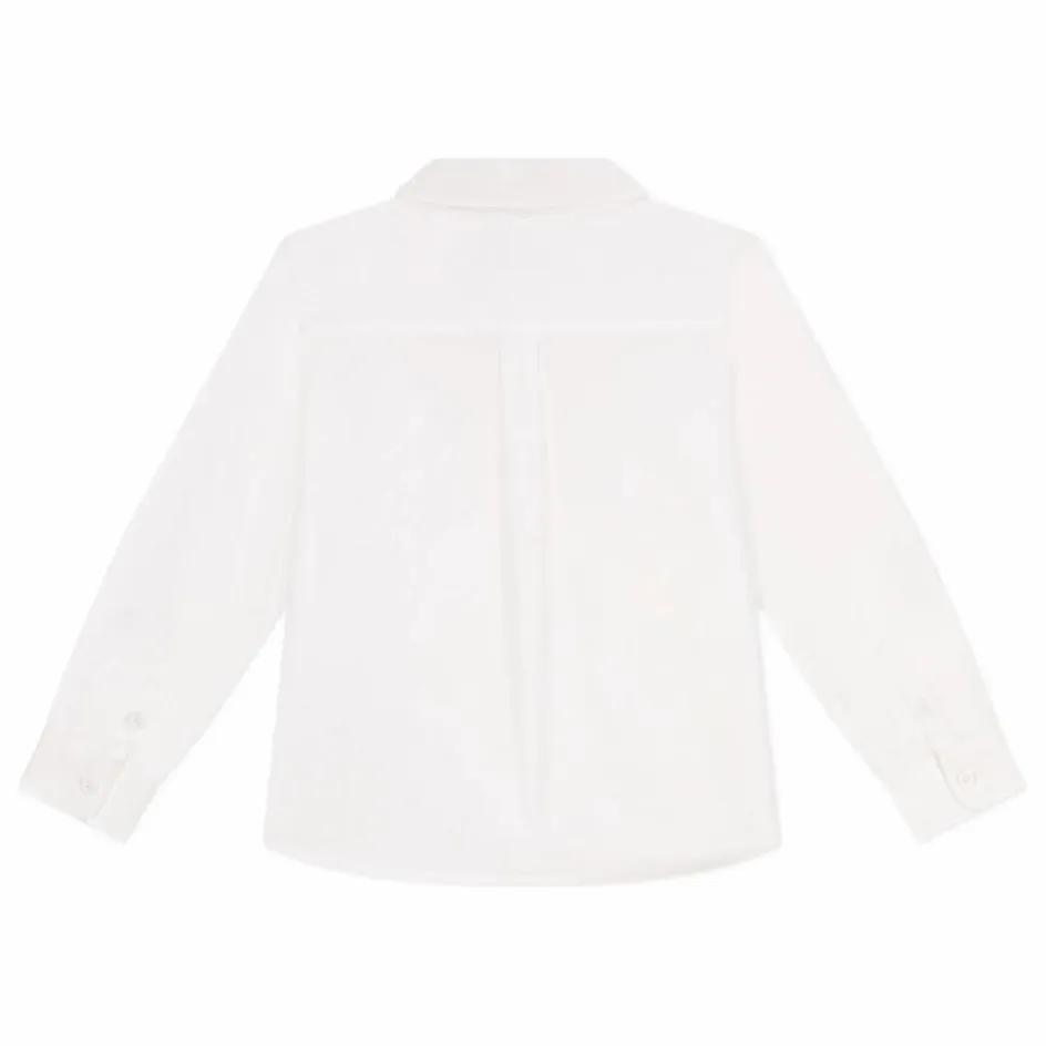 Online Petit Bateau Chemise Beyond Coton Bio | Blanc