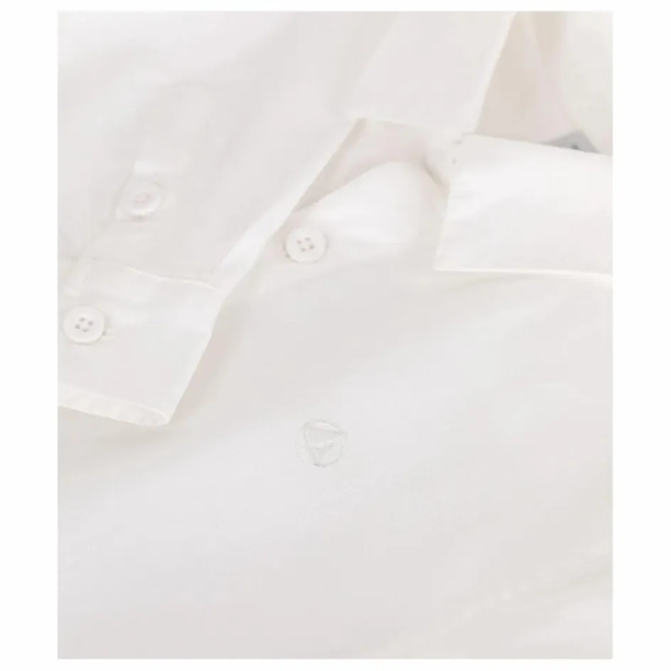 Online Petit Bateau Chemise Beyond Coton Bio | Blanc