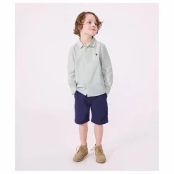 Enfant Petit Bateau T-Shirts, Chemises*Chemise Bresil Popeline Coton Bio |