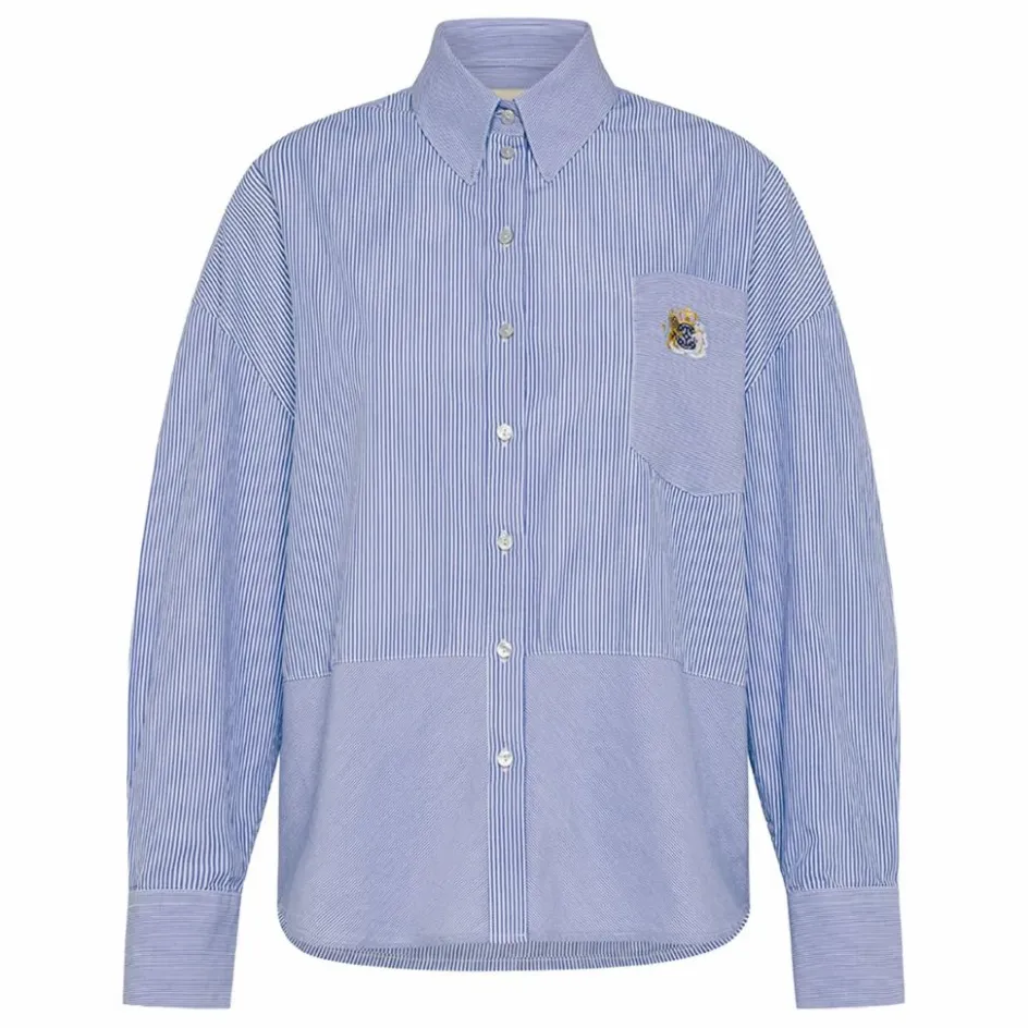 Femme Momoni Blouses, Chemises*Chemise Claire Rayée Popeline de Coton |