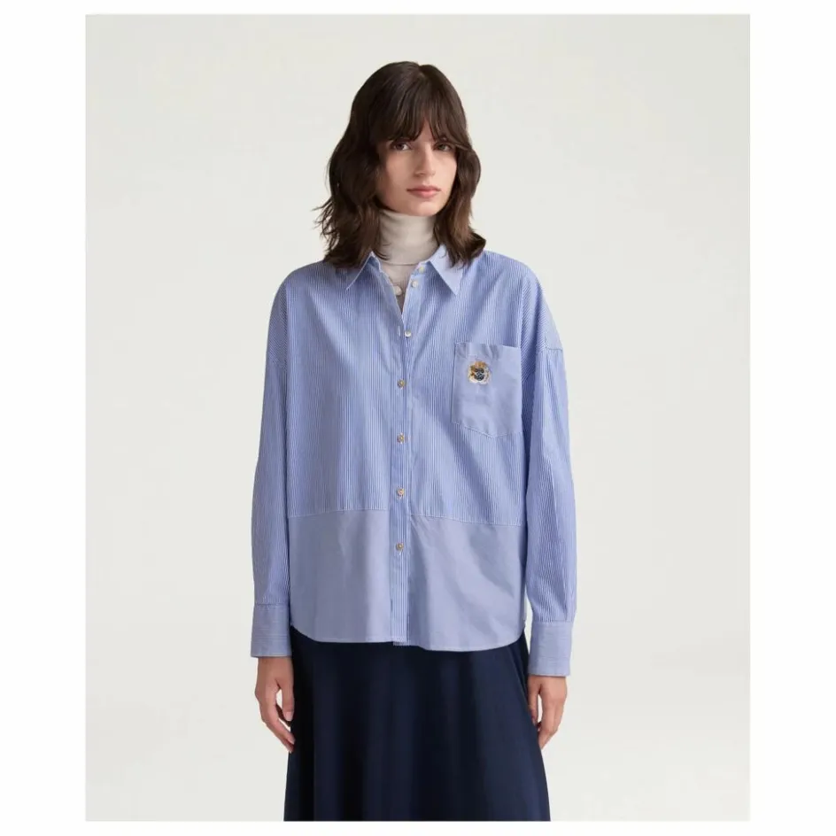 Femme Momoni Blouses, Chemises*Chemise Claire Rayée Popeline de Coton |