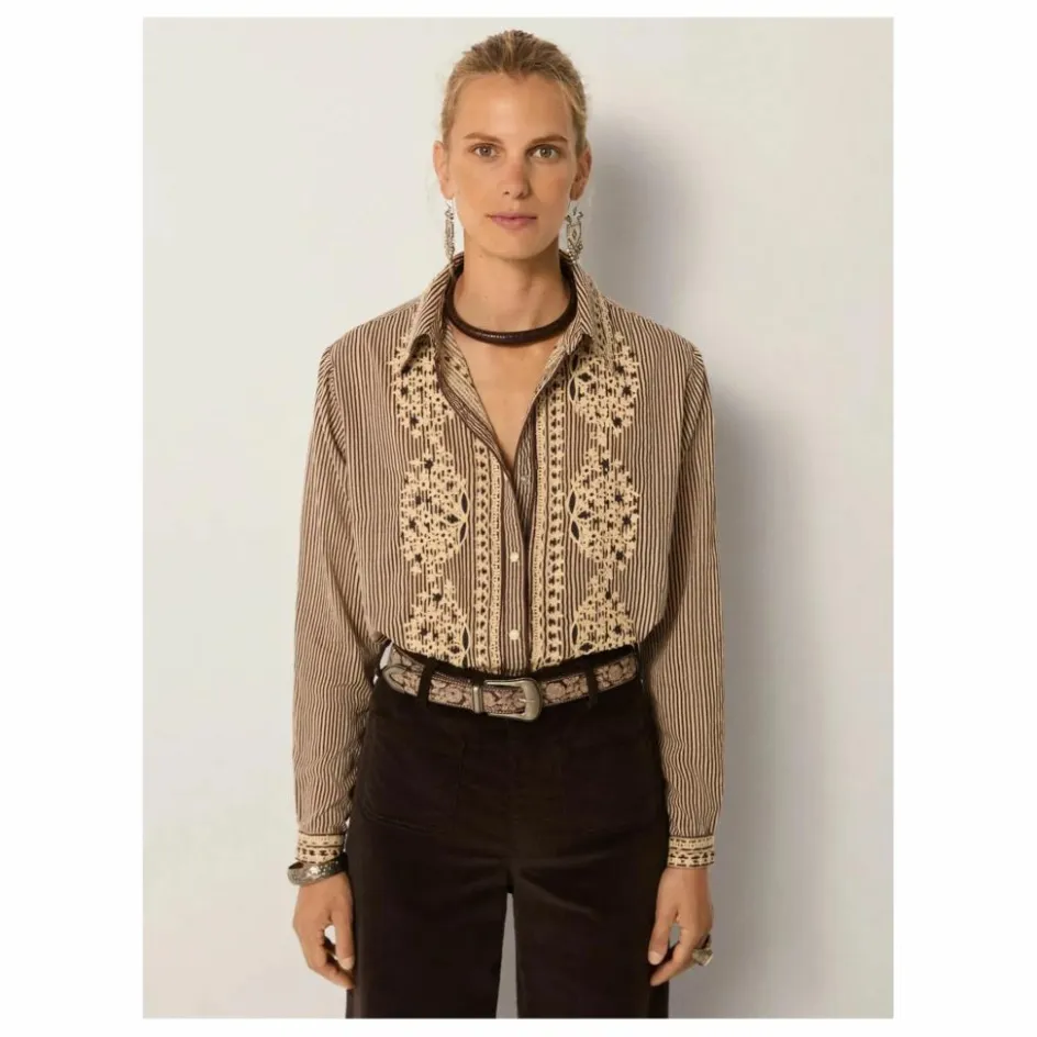 Femme Maison Hotel Blouses, Chemises*Chemise Cohiba Bebo Coton Flammé |
