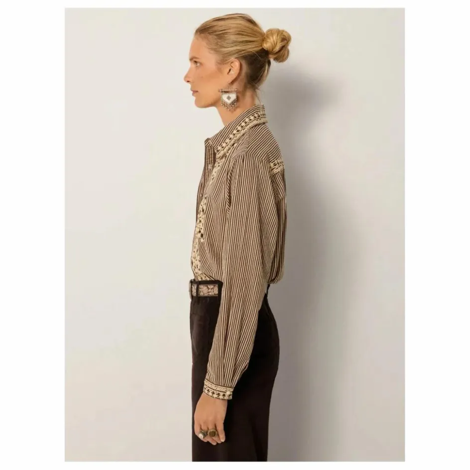 Femme Maison Hotel Blouses, Chemises*Chemise Cohiba Bebo Coton Flammé |