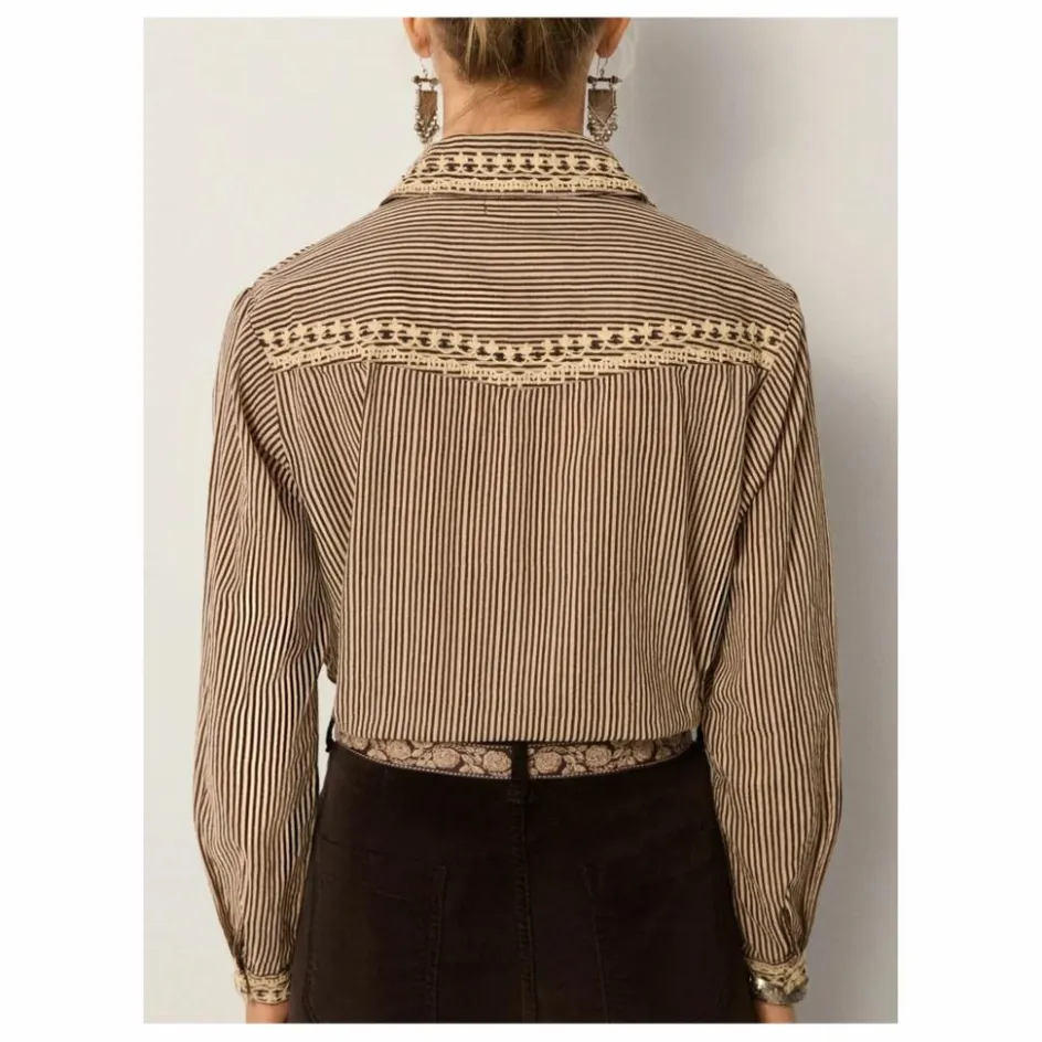 Femme Maison Hotel Blouses, Chemises*Chemise Cohiba Bebo Coton Flammé |