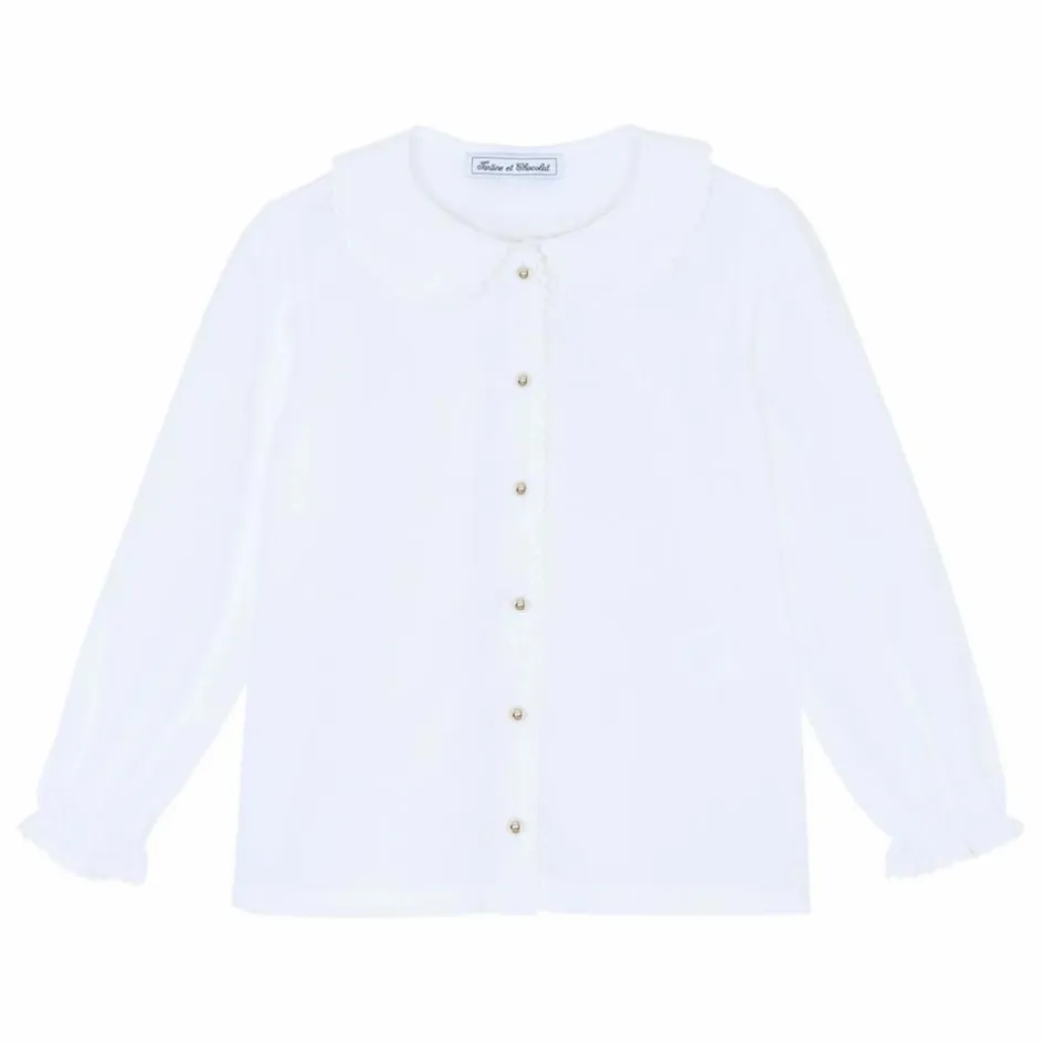 Tartine et Chocolat Chemise Col Claudine ||Enfant Blouses, T-Shirts