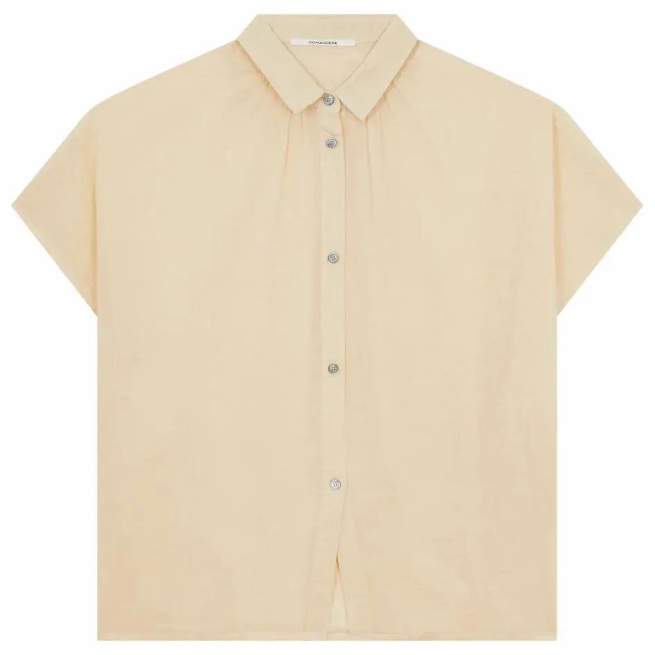 Femme Pomandère Blouses, Chemises*Chemise Coton et Lin Gaufré |