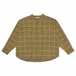 Online the new society Chemise Coton Ethan | Vert olive
