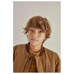 Online the new society Chemise Coton Ethan | Vert olive