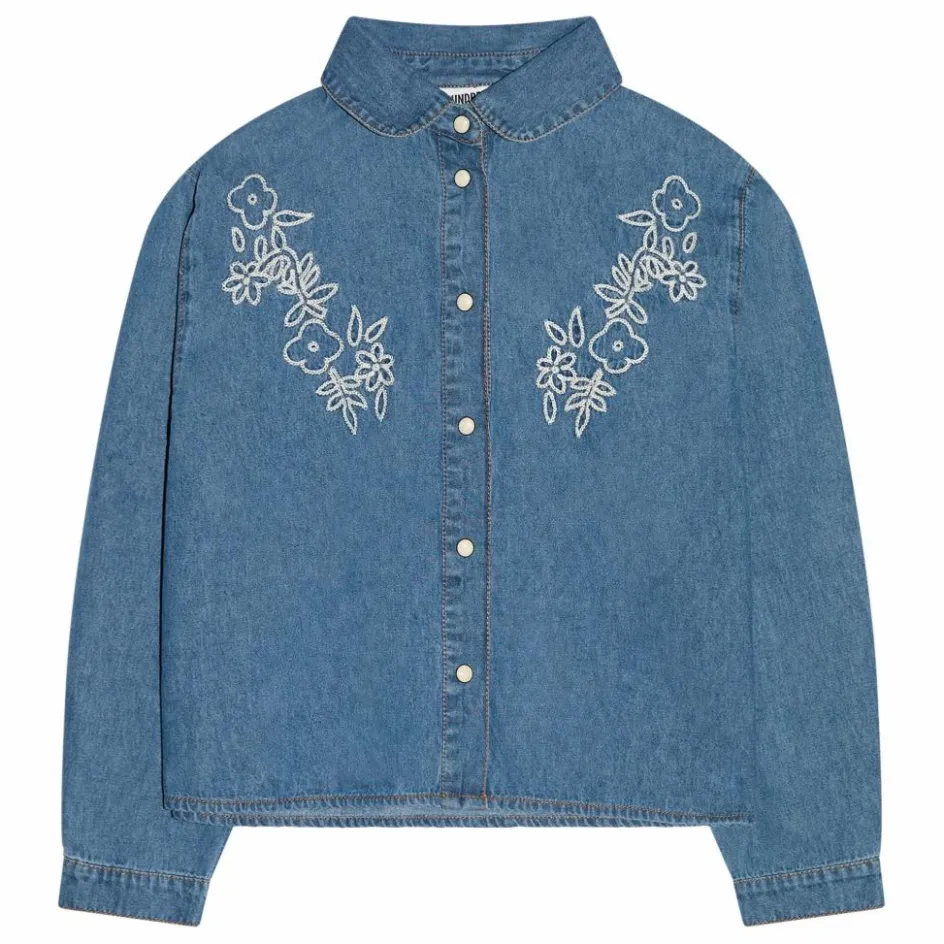 Enfant Hundred Pieces Blouses, T-Shirts|Blouses, T-Shirts*Chemise Courte Brodée Clara |