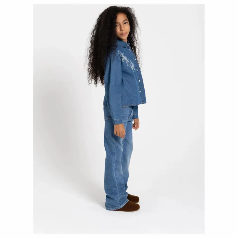 Enfant Hundred Pieces Blouses, T-Shirts|Blouses, T-Shirts*Chemise Courte Brodée Clara |