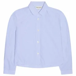 Best Smallable Kid Chemise Courte Clara Rayée | Bleu Clair