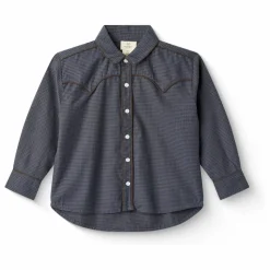 Copenhagen Colors Chemise Cowboy Coton Bio | Bleu marine