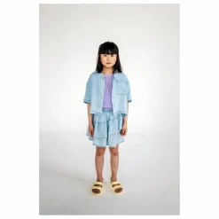 Chemise Crop Tencel | Enfant Blouses, T-Shirts|Blouses, T-Shirts