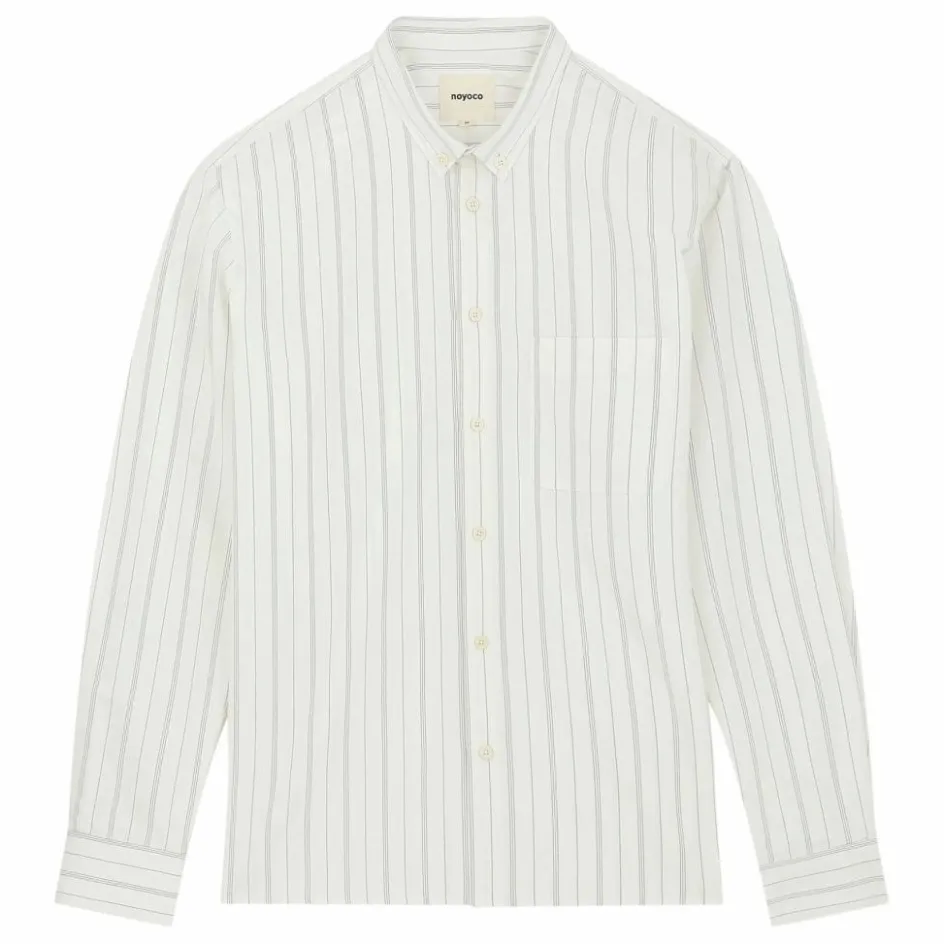 Homme Noyoco T-Shirts, Chemises*Chemise Curtis Rayée Coton Recyclé |