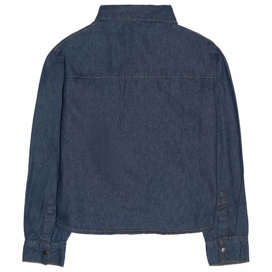 Outlet Chemise Denim Courte Crush | Enfant Blouses, T-Shirts|Blouses, T-Shirts