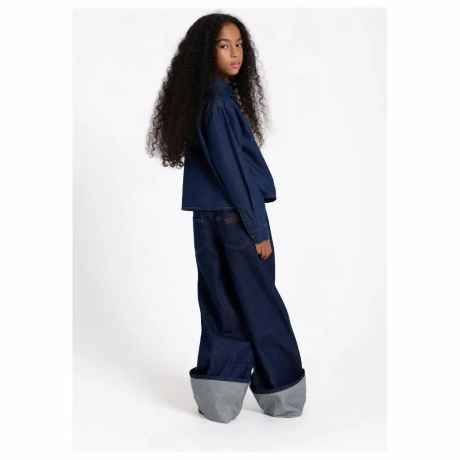Outlet Chemise Denim Courte Crush | Enfant Blouses, T-Shirts|Blouses, T-Shirts