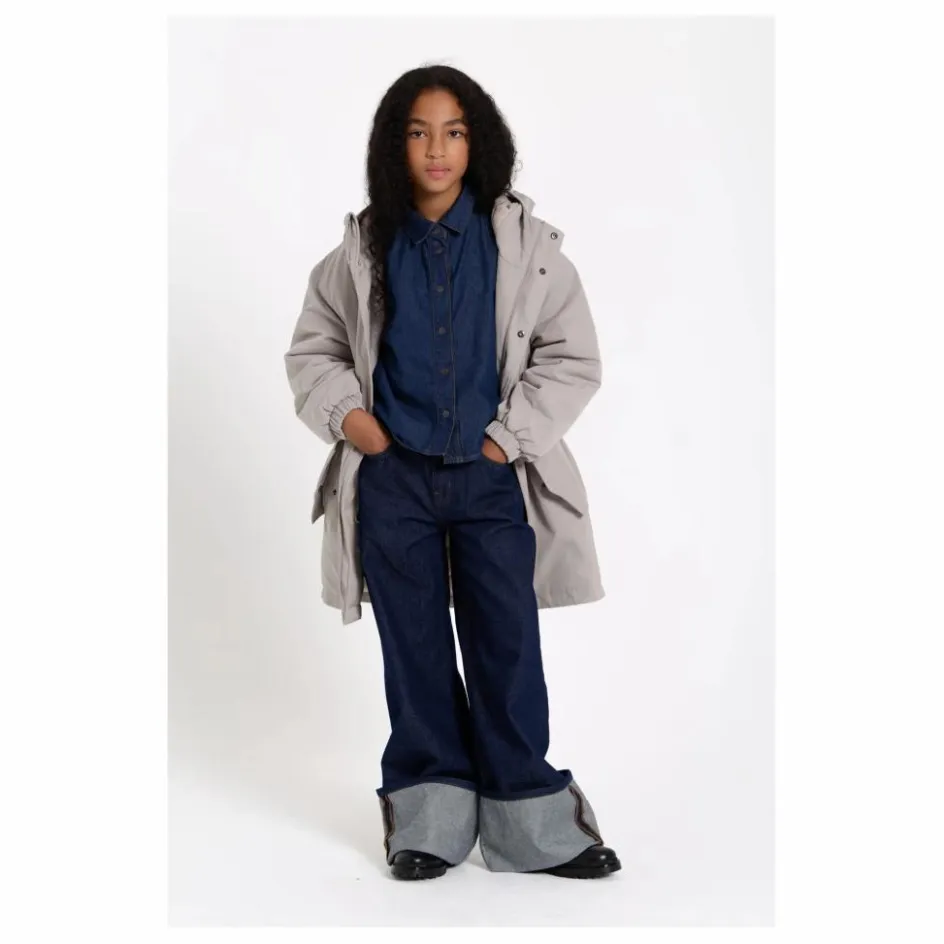 Outlet Chemise Denim Courte Crush | Enfant Blouses, T-Shirts|Blouses, T-Shirts