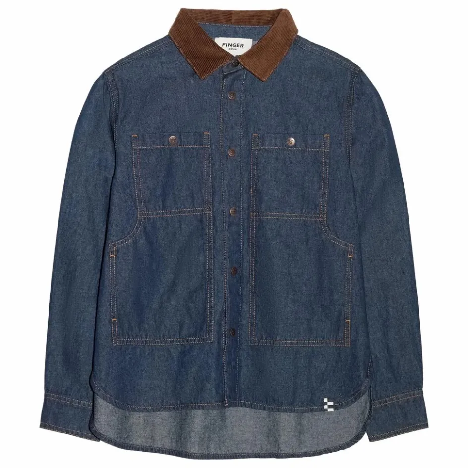 Finger in the nose Chemise Denim Enara ||Enfant T-Shirts, Chemises|T-Shirts, Chemises
