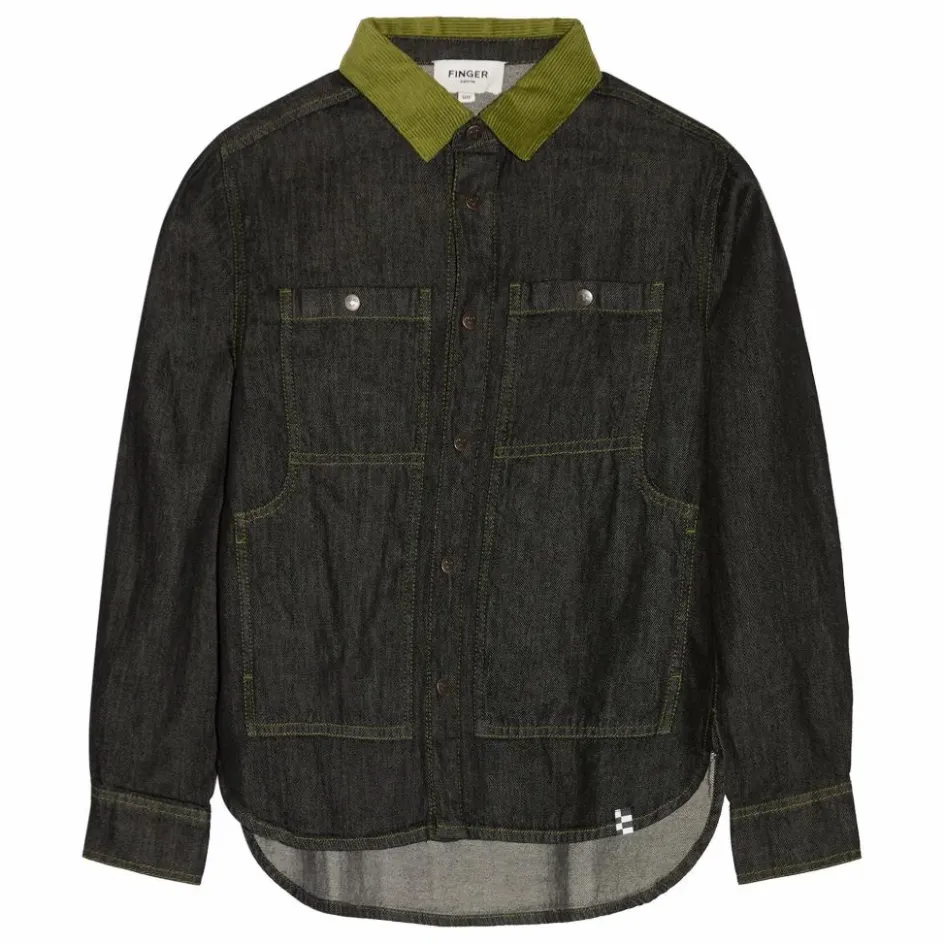 Enfant Finger in the nose T-Shirts, Chemises|T-Shirts, Chemises*Chemise Denim Enara |
