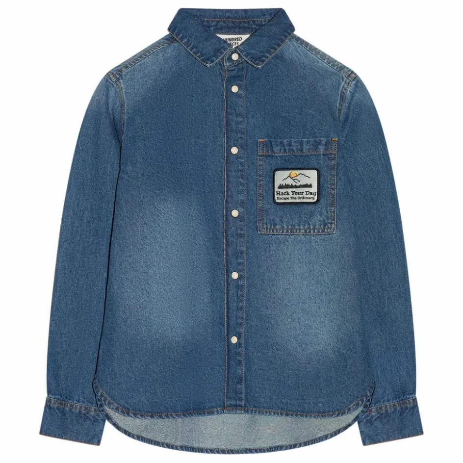 Online Hundred Pieces Chemise Denim Enzo | Bleu jean