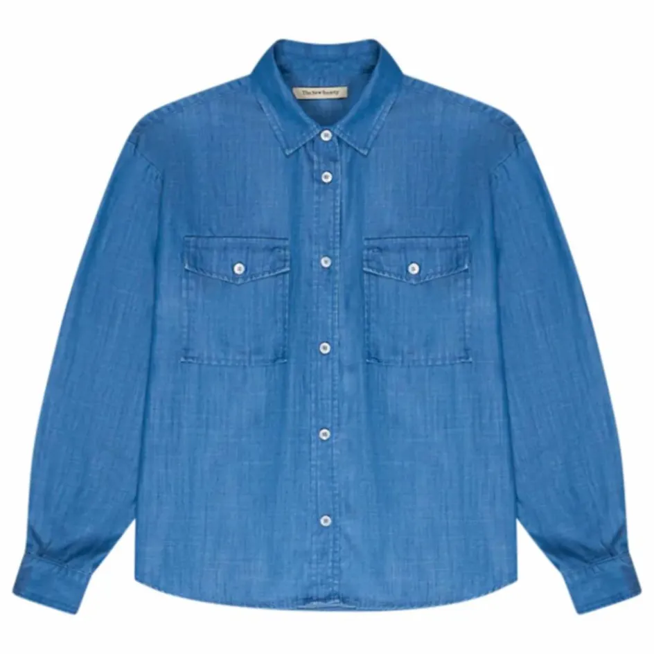 Chemise Denim Ophelia Tencel | Enfant Blouses, T-Shirts|Blouses, T-Shirts