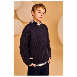 New AO76 Chemise Frank Jin Carreaux | Bleu marine