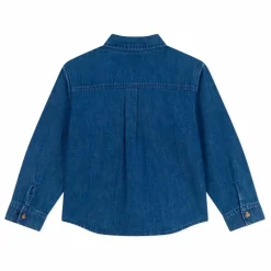 Petit Bateau Chemise Jean Logo Coton Bio ||Enfant T-Shirts, Chemises