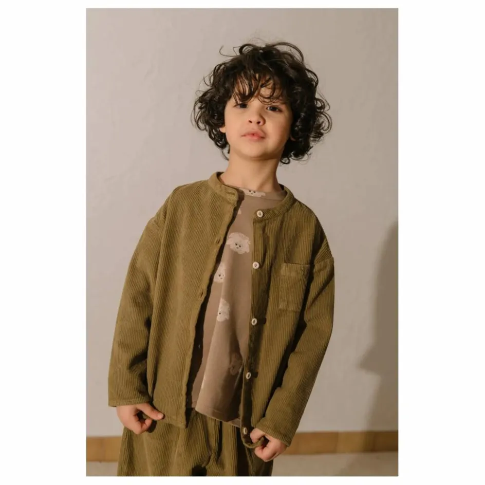 Enfant Studio Bohème T-Shirts, Chemises*Chemise Jim Velours Côtelé Coton Bio |