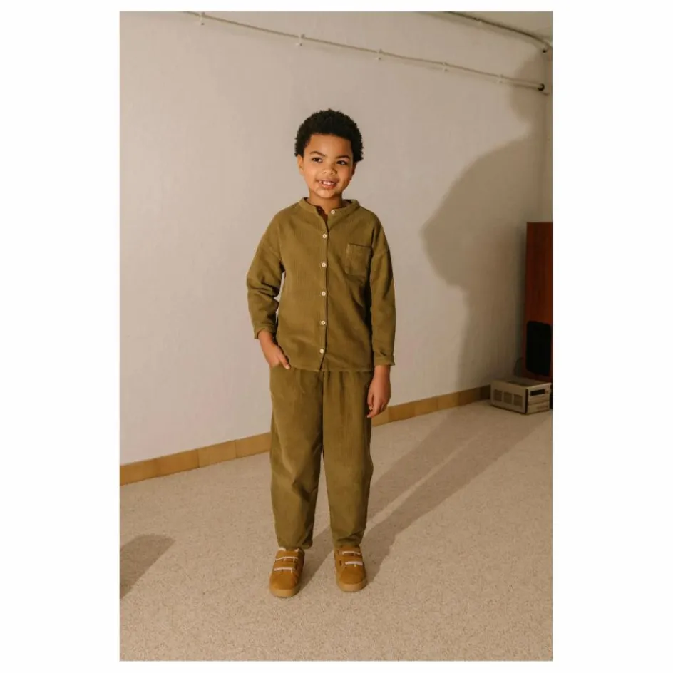Enfant Studio Bohème T-Shirts, Chemises*Chemise Jim Velours Côtelé Coton Bio |